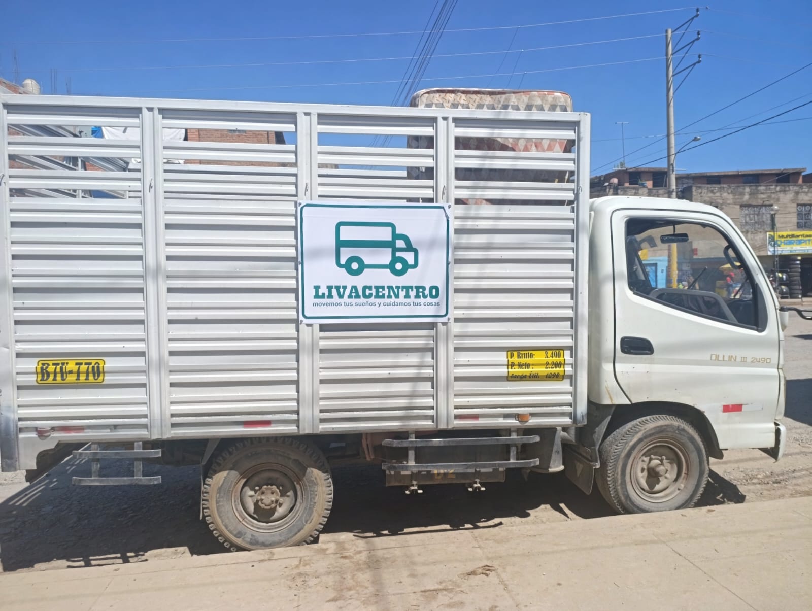 Camioneta 3T LivaCentro