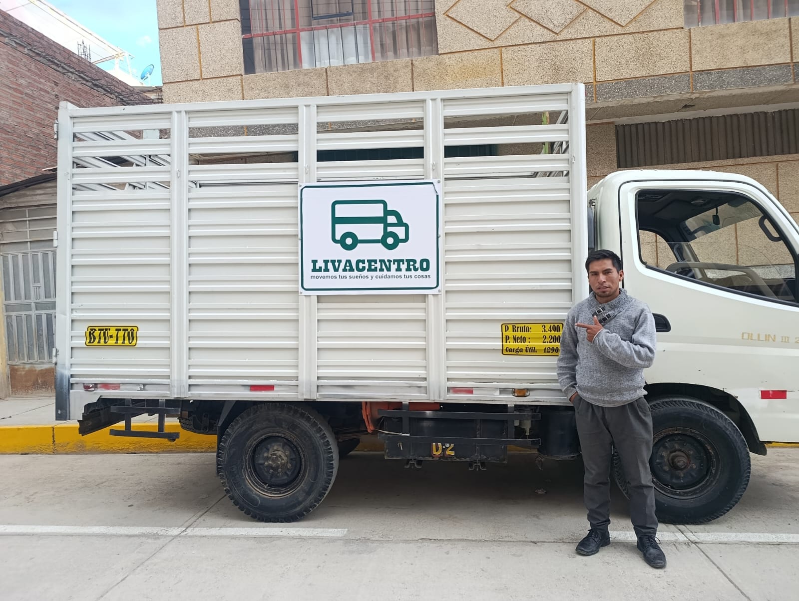 Camioneta 3T LivaCentro